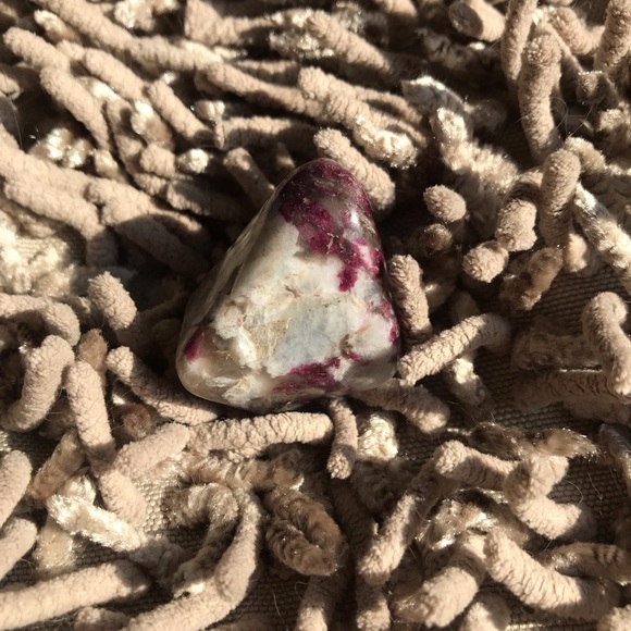 Plum Blossom Tourmaline Gemstone Specimen - Picture 2 of 6